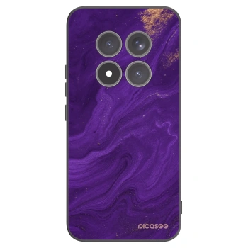 Picasee Xiaomi Redmi Note 15 Pro+ Hülle - Schwarzes Silikon - Purple