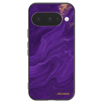 Picasee Google Pixel 10 Hülle - Schwarzes Silikon - Purple