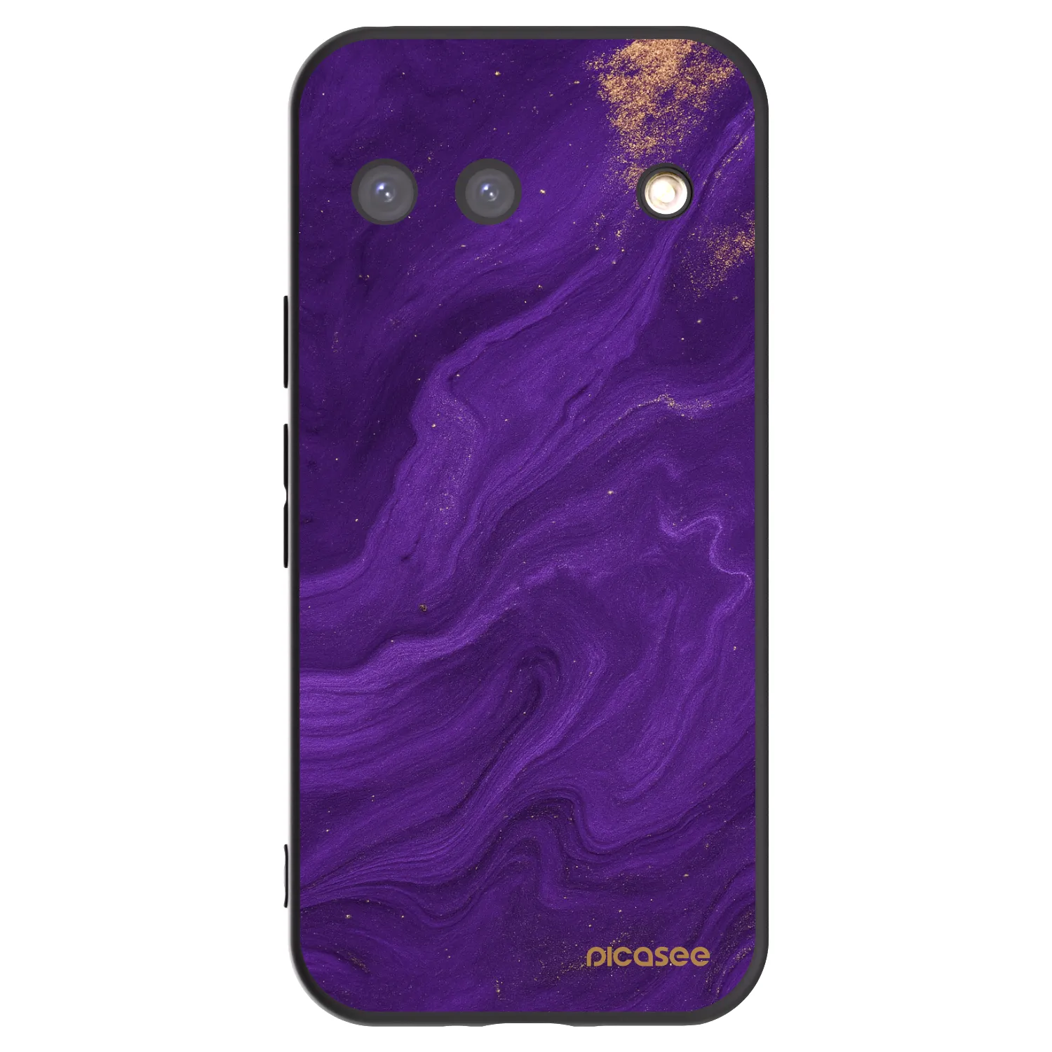 Picasee Google Pixel 9 Hülle - Schwarzes Silikon - Purple