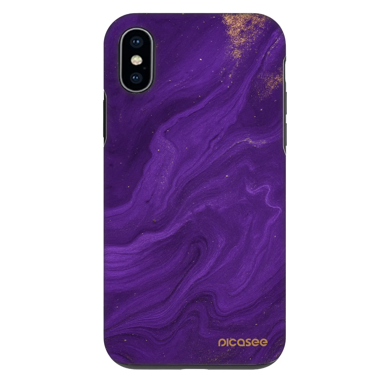 Picasee Fashion Case für Apple iPhone X/XS - Purple