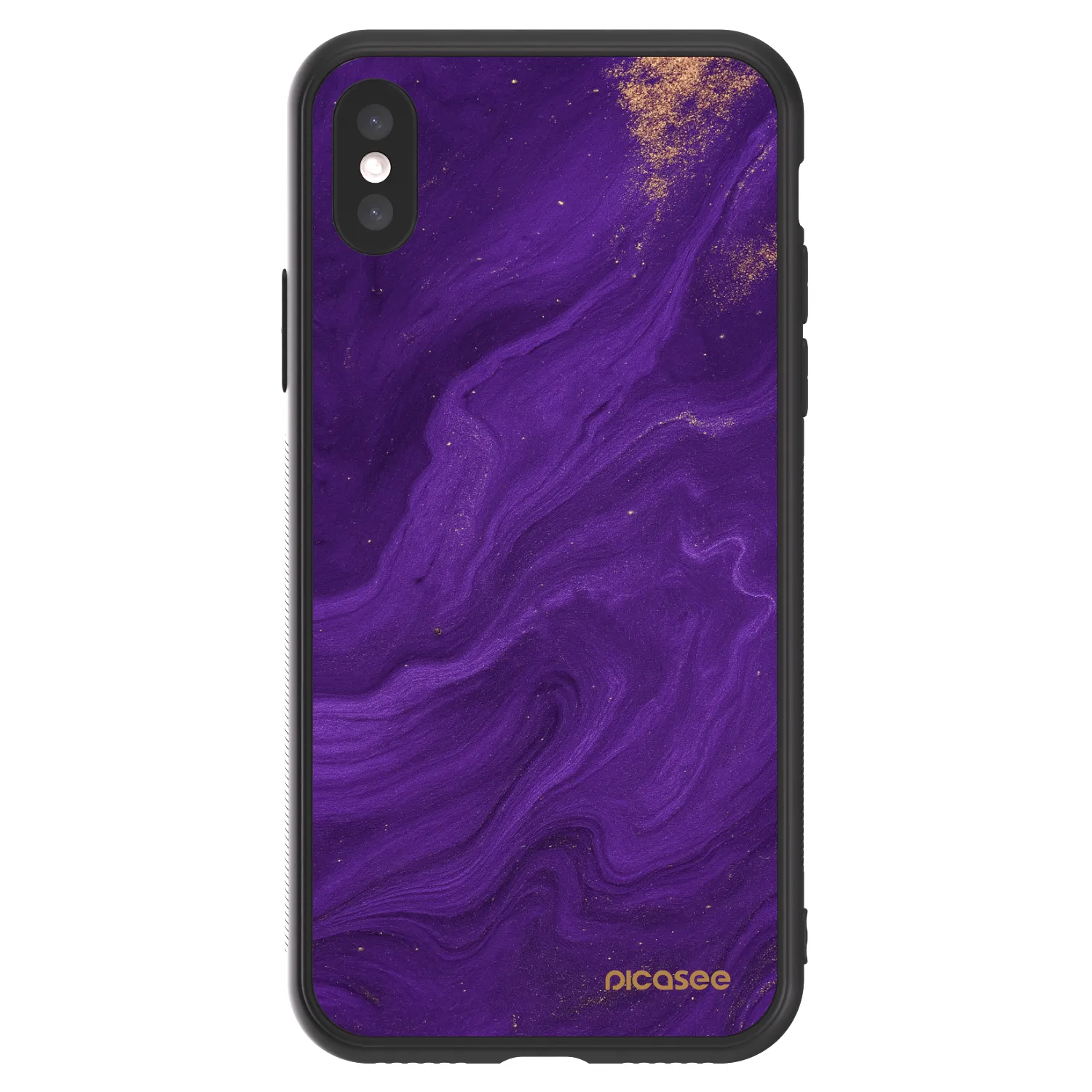 Picasee ULTIMATE CASE für Apple iPhone X/XS - Purple