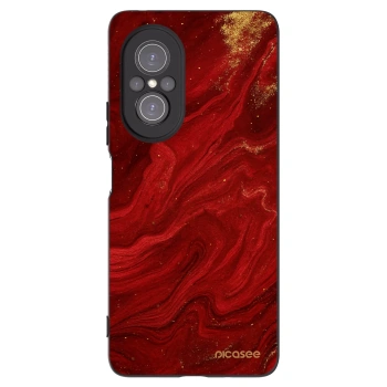 Picasee Huawei Nova 9 SE Hülle - Schwarzes Silikon - Red
