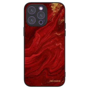 Picasee ULTIMATE CASE MagSafe für Apple iPhone 14 Pro Max - Red