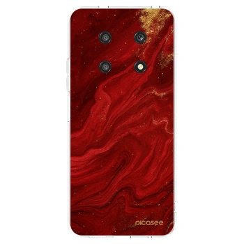 Picasee Honor Magic4 Lite 5G Hülle - Transparentes Silikon - Red