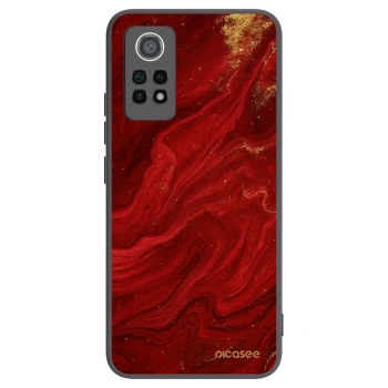 Picasee Xiaomi Redmi Note 12 Pro 4G Hülle - Schwarzes Silikon - Red