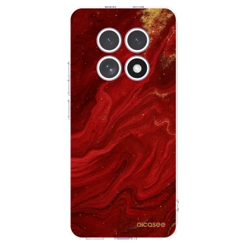 Picasee Xiaomi Redmi Note 15 Hülle - Transparentes Silikon - Red