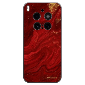 Picasee Vivo X300 Pro Hülle - Schwarzes Silikon - Red