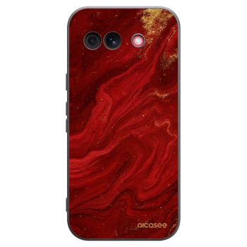 Picasee Google Pixel 10a Hülle - Schwarzes Silikon - Red