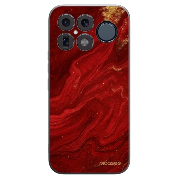 Picasee Xiaomi Poco F8 Ultra Hülle - Schwarzes Silikon - Red