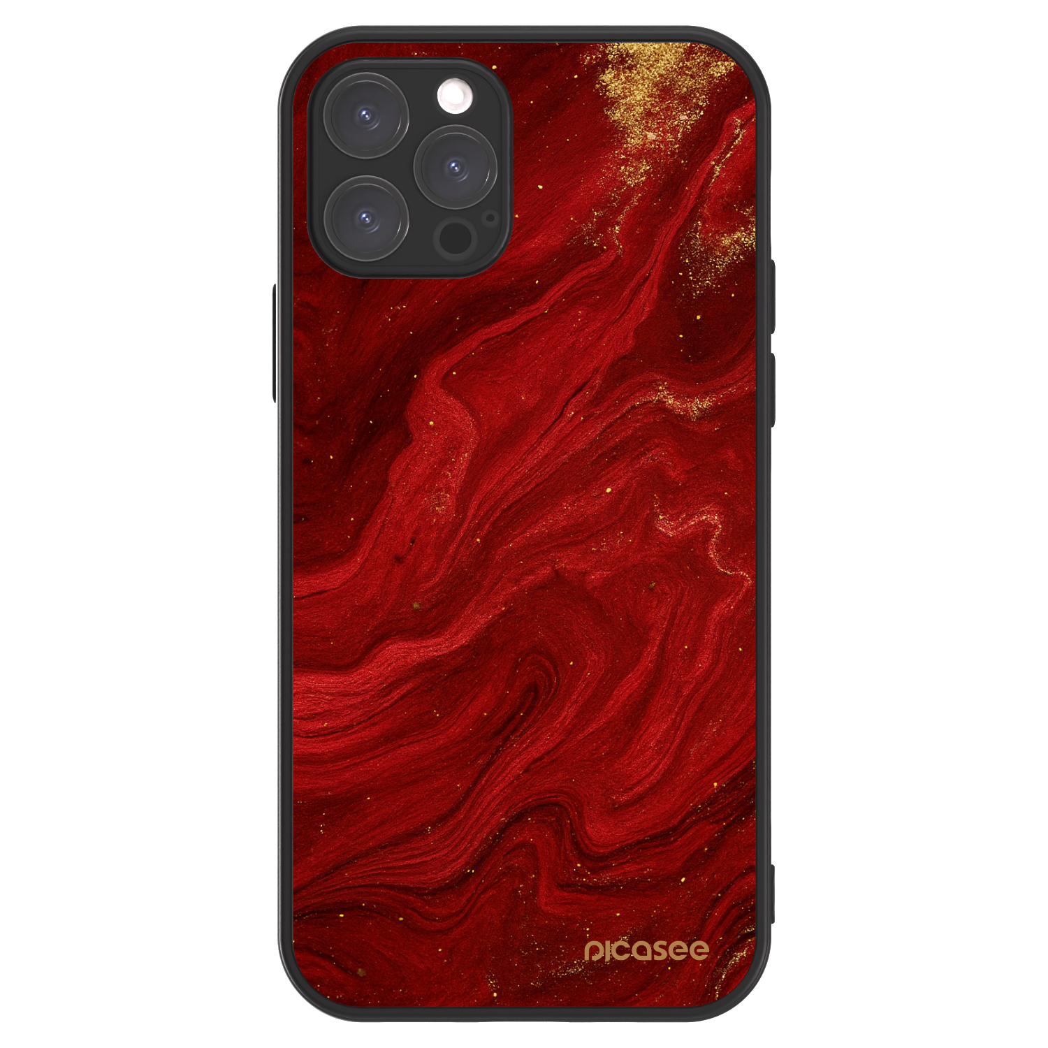 Picasee ULTIMATE CASE MagSafe für Apple iPhone 12 Pro - Red
