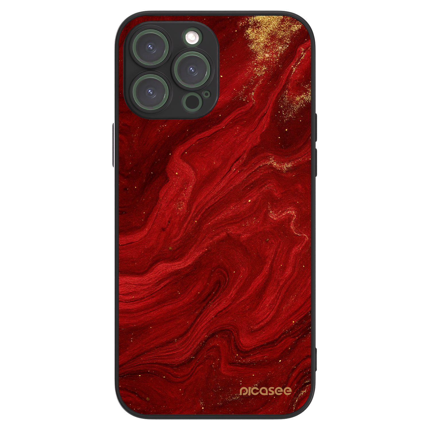 Picasee ULTIMATE CASE MagSafe für Apple iPhone 13 Pro Max - Red