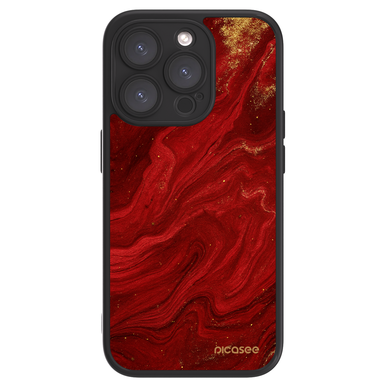 Picasee ULTIMATE CASE für Apple iPhone 15 Pro - Red