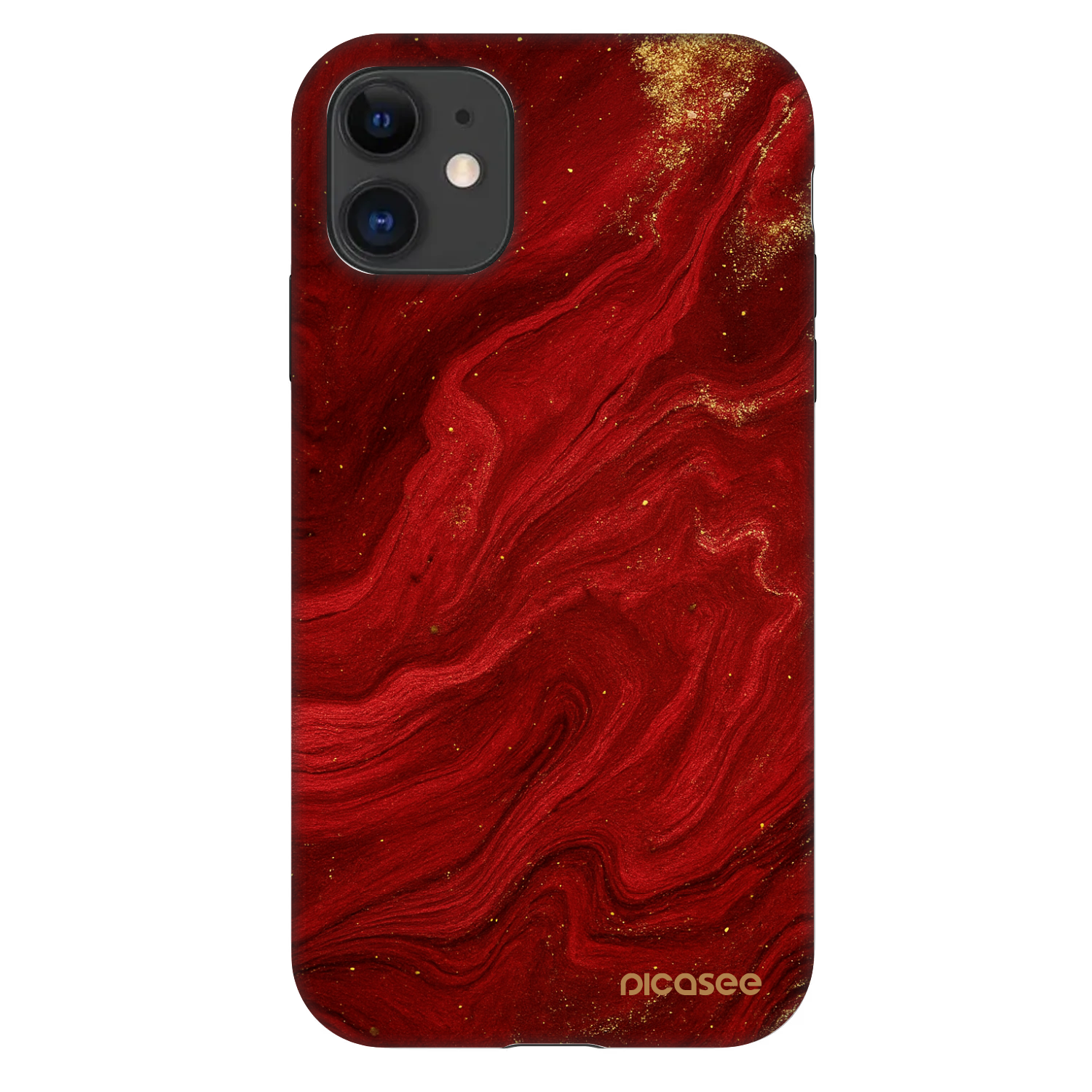Picasee Fashion Case für Apple iPhone 11 - Red
