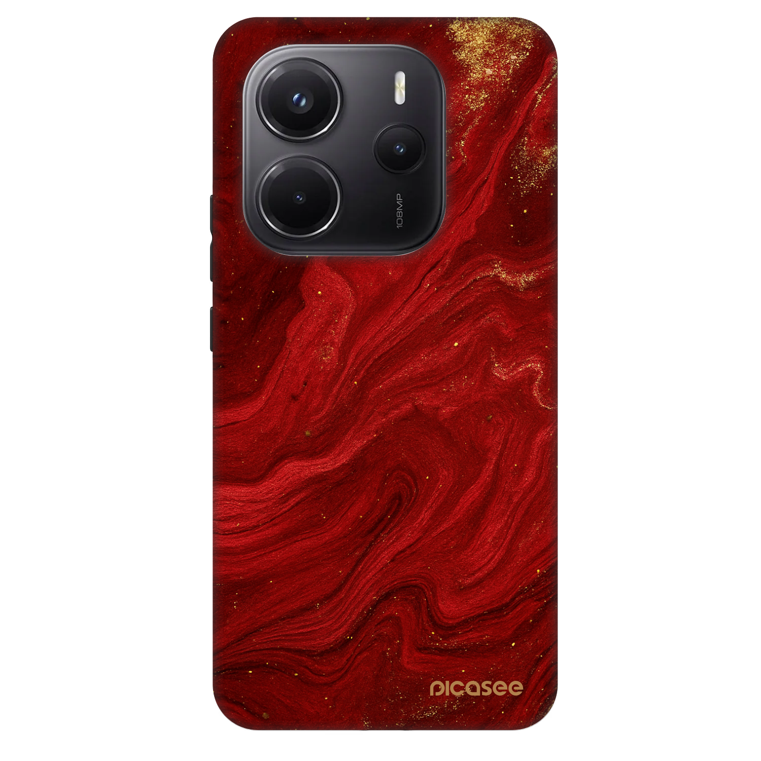 Picasee Fashion Case für Xiaomi Redmi Note 14 5G - Red