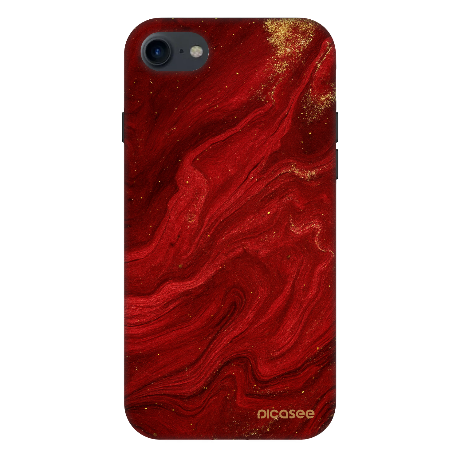 Picasee Fashion Case für Apple iPhone SE 2020 - Red