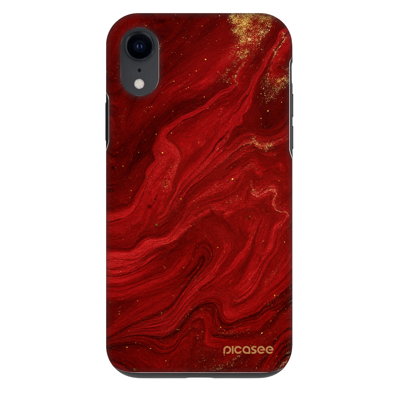 Picasee Fashion Case für Apple iPhone XR - Red