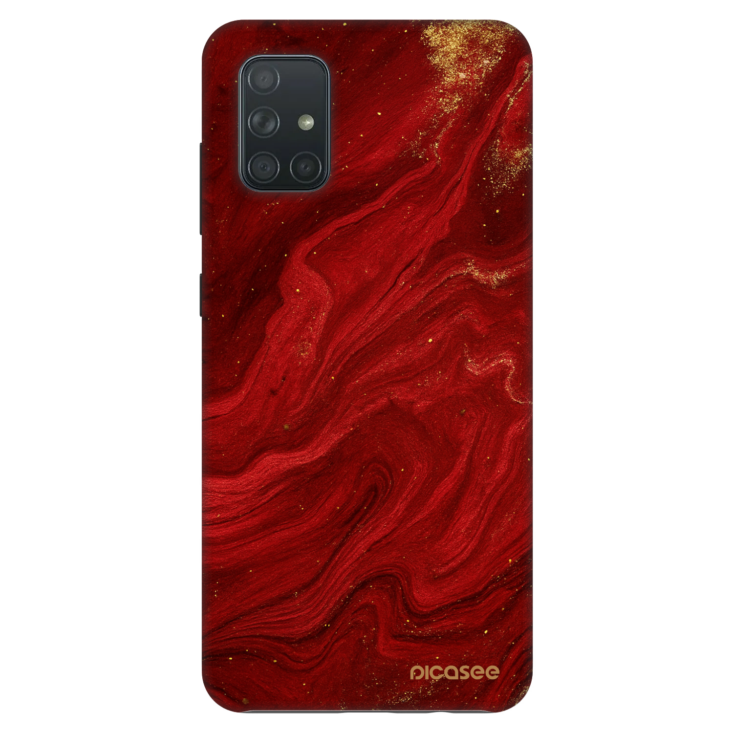 Picasee Fashion Case für Samsung Galaxy A71 A715F - Red