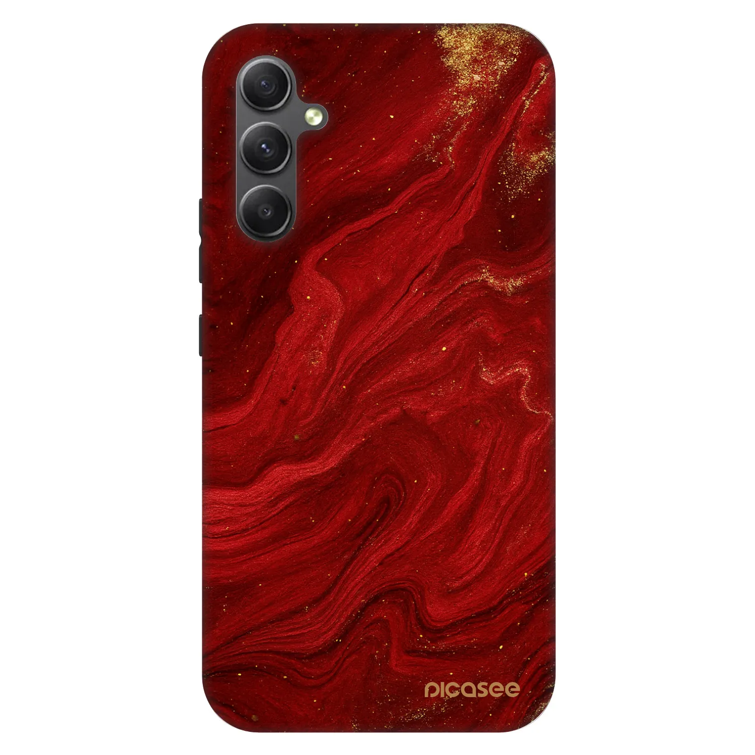 Picasee Fashion Case für Samsung Galaxy A34 5G A346B - Red