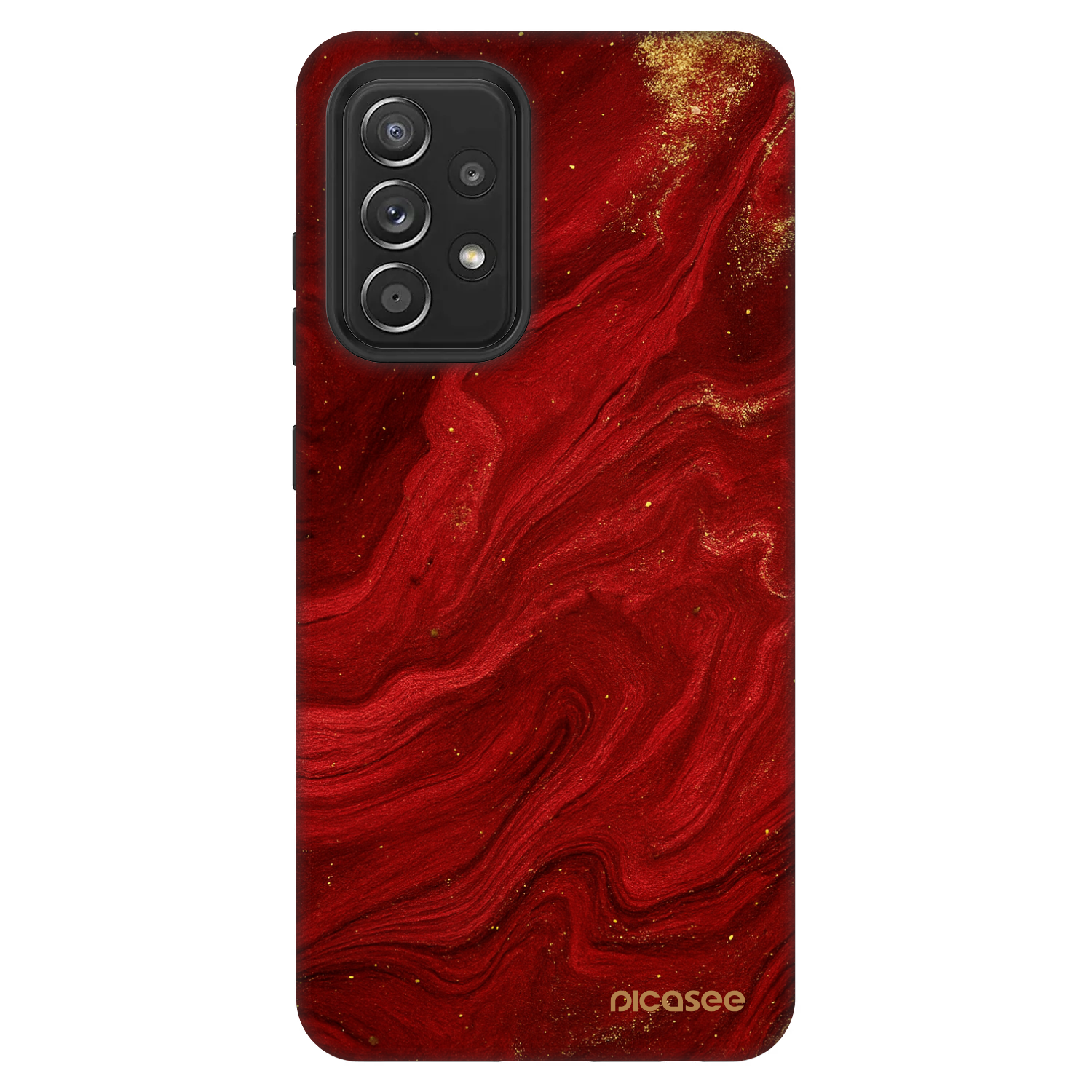 Picasee Fashion Case für Samsung Galaxy A52 5G A525F - Red