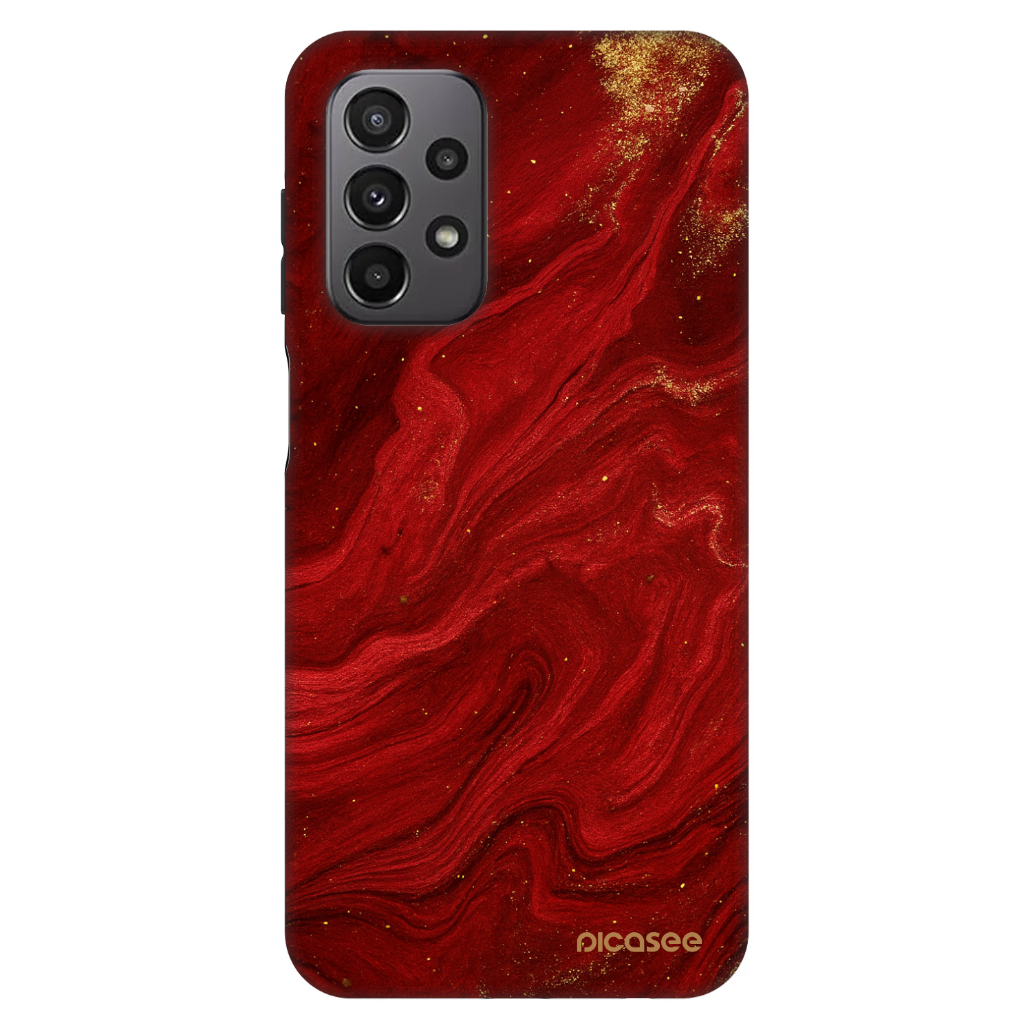 Picasee Fashion Case für Samsung Galaxy A23 A235F 4G - Red