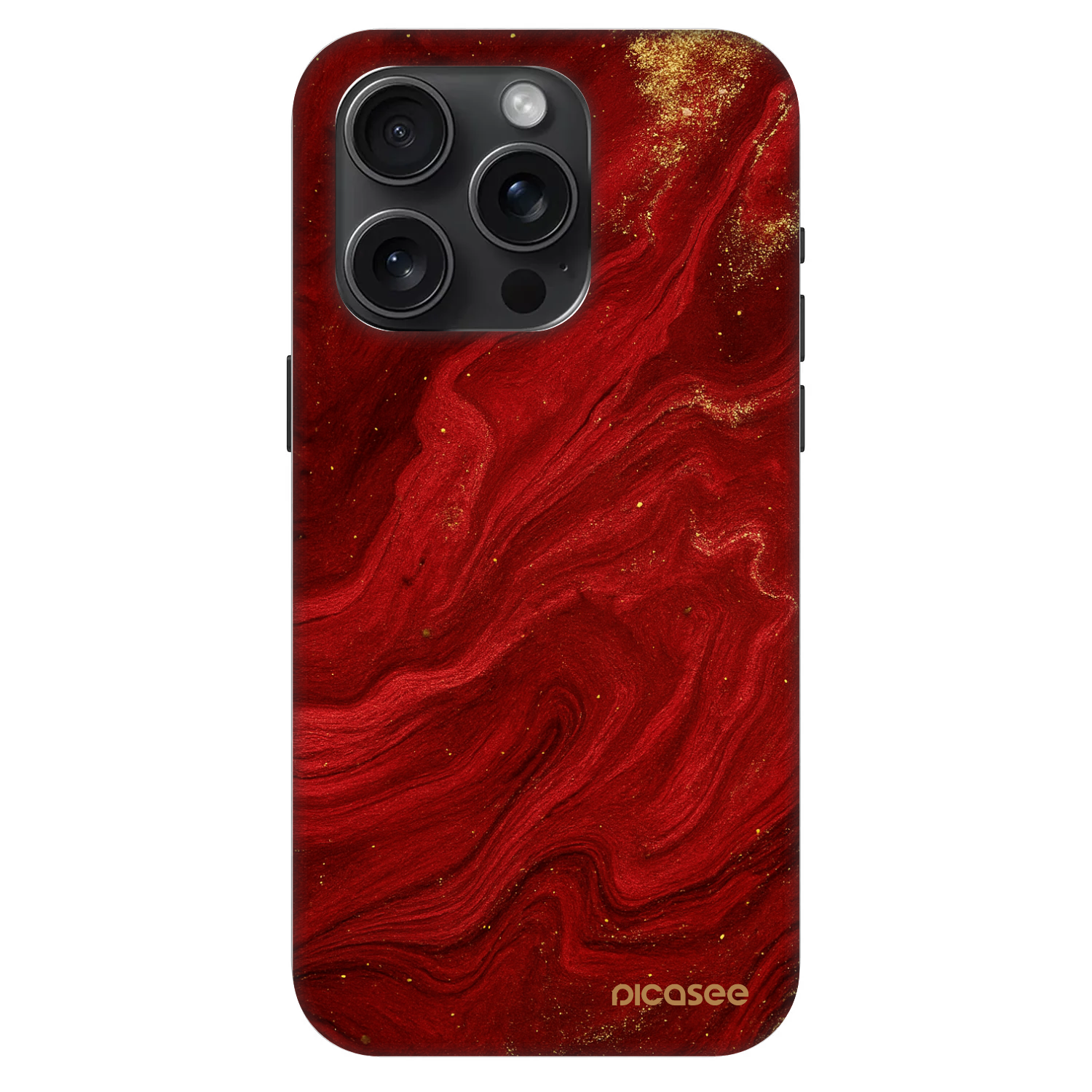 Picasee Fashion Case MagSafe für Apple iPhone 15 Pro - Red