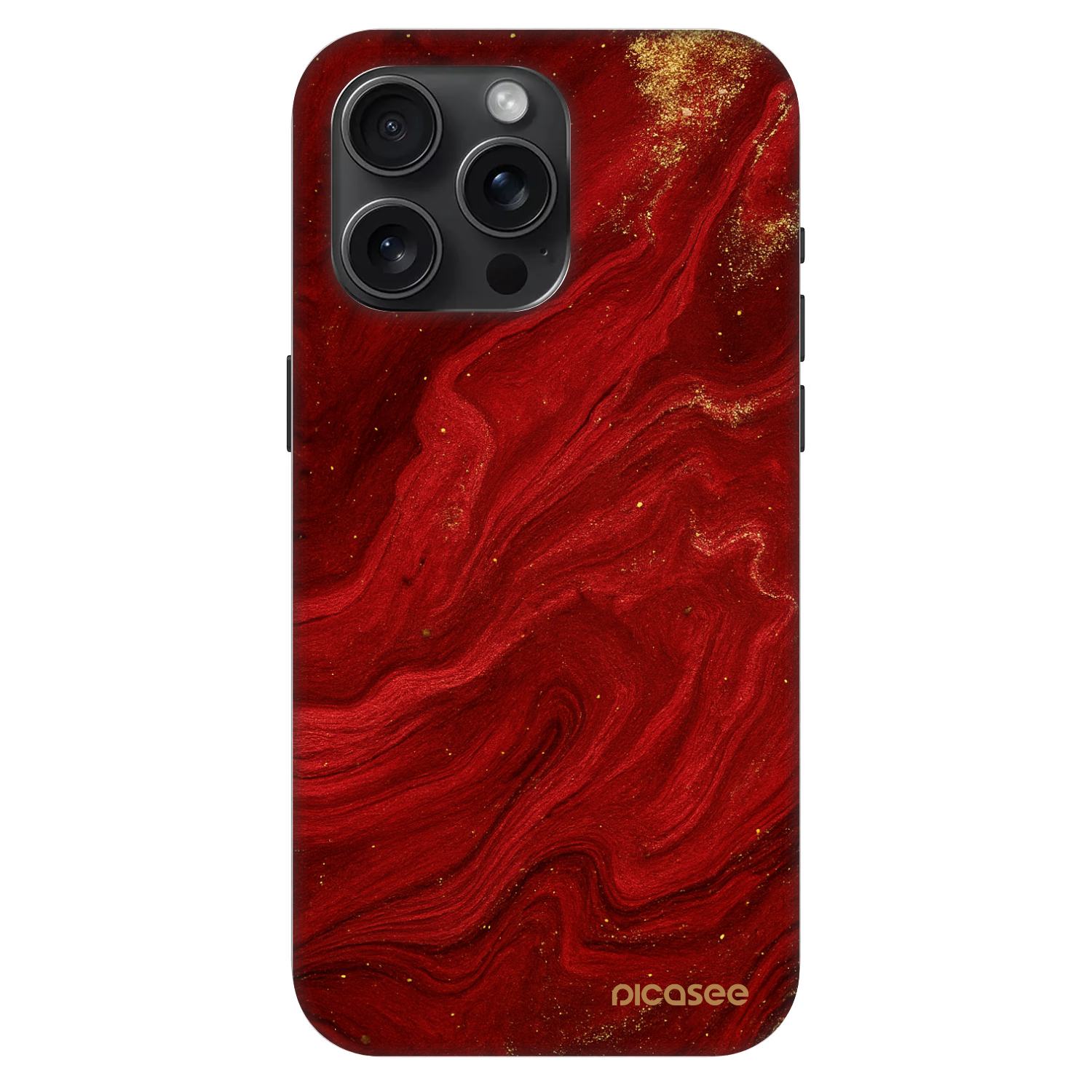 Picasee Fashion Case MagSafe für Apple iPhone 15 Pro Max - Red