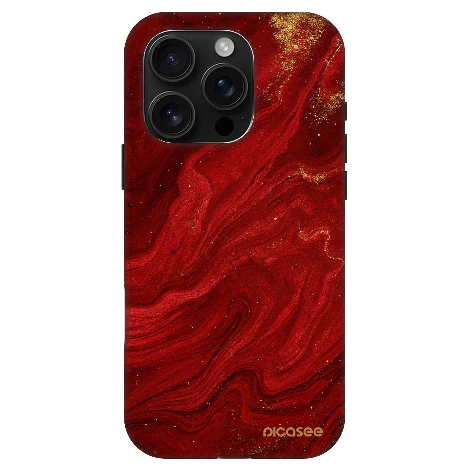 Picasee Fashion Case MagSafe für Apple iPhone 16 Pro - Red