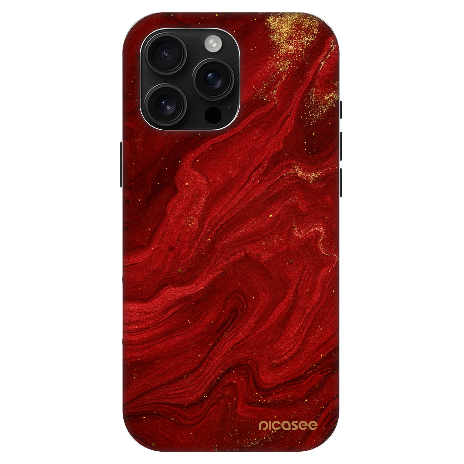 Picasee Fashion Case MagSafe für Apple iPhone 16 Pro Max - Red