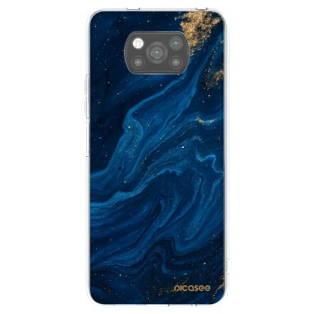 Picasee Xiaomi Poco X3 Hülle - Schwarzes Silikon - Blue