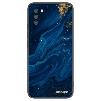 Picasee Xiaomi Poco M3 Hülle - Schwarzes Silikon - Blue