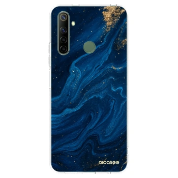 Picasee Realme 6i Hülle - Transparentes Silikon - Blue