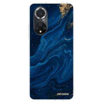 Picasee Huawei Nova 9 SE Hülle - Transparentes Silikon - Blue