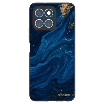Picasee Honor X6 Hülle - Schwarzes Silikon - Blue