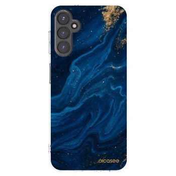 Picasee Samsung Galaxy A14 5G A146P Hülle - Transparentes Silikon - Blue