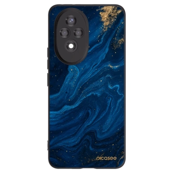Picasee Honor 200 Pro 5G Hülle - Schwarzes Silikon - Blue