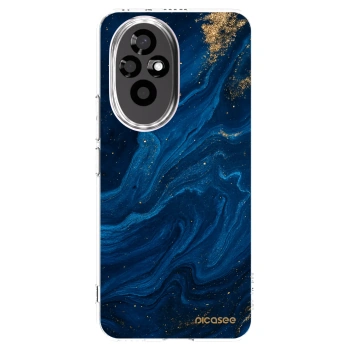 Picasee Honor 200 Pro 5G Hülle - Transparentes Silikon - Blue