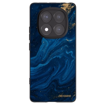 Picasee Xiaomi Redmi Note 14 Pro 5G Hülle - Schwarzes Silikon - Blue