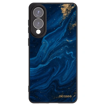 Picasee Samsung Galaxy S25 Edge 5G Hülle - Schwarzes Silikon - Blue