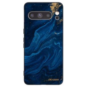 Picasee Google Pixel 8 Pro Hülle - Schwarzes Silikon - Blue