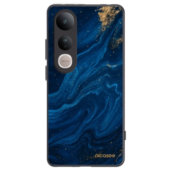 Picasee Vivo V50 Lite 5G Hülle - Schwarzes Silikon - Blue