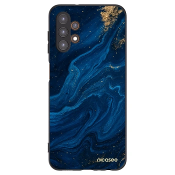 Picasee Samsung Galaxy A13 5G Hülle - Schwarzes Silikon - Blue
