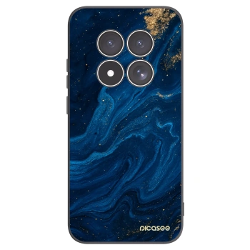 Picasee Xiaomi Redmi Note 15 Pro 5G Hülle - Schwarzes Silikon - Blue