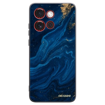 Picasee Motorola Edge 60 Neo 5G Hülle - Schwarzes Silikon - Blue