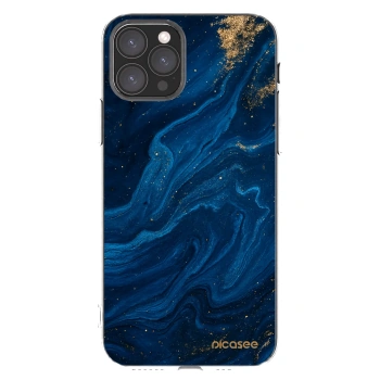 Picasee Apple iPhone 11 Pro Hülle - Transparentes Silikon - Blue