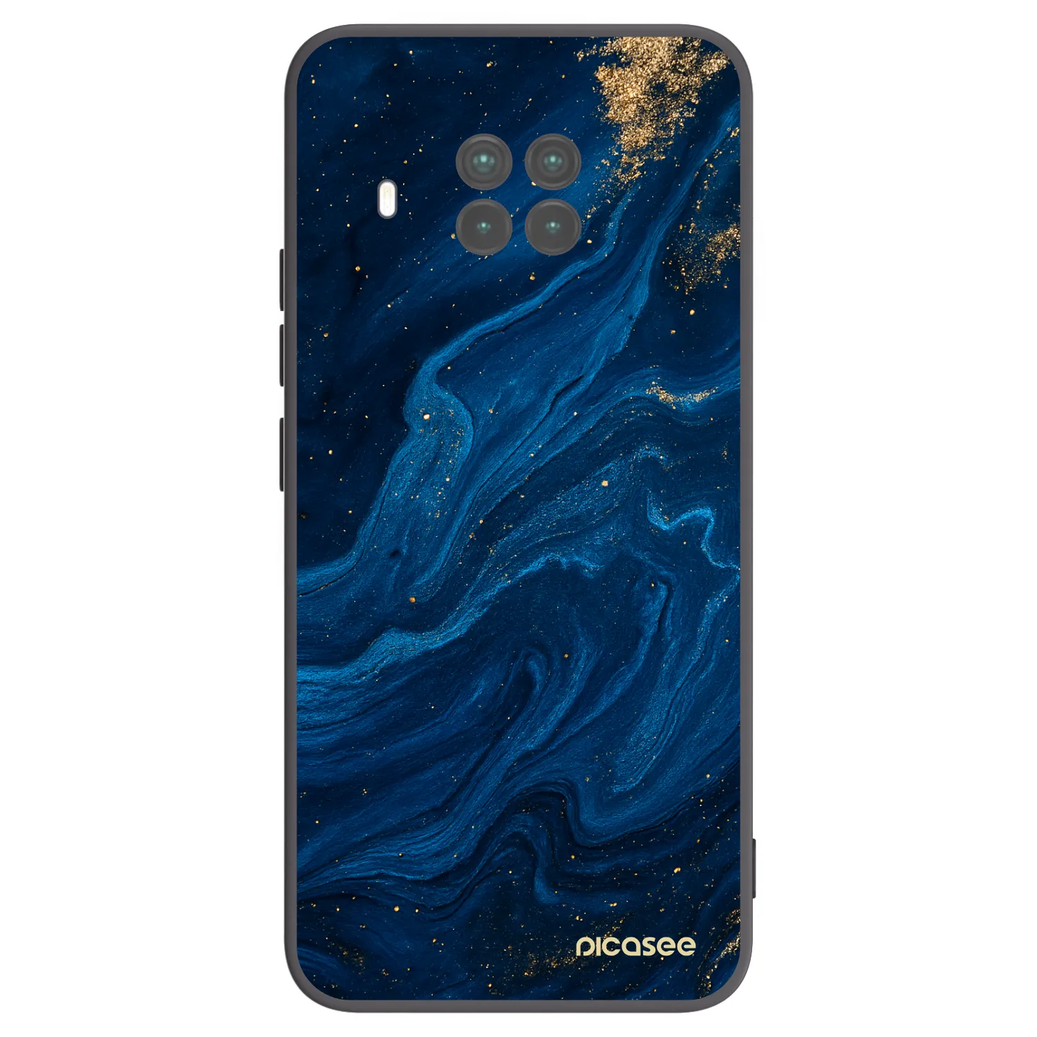 Picasee Xiaomi Mi 10T Lite Hülle - Schwarzes Silikon - Blue