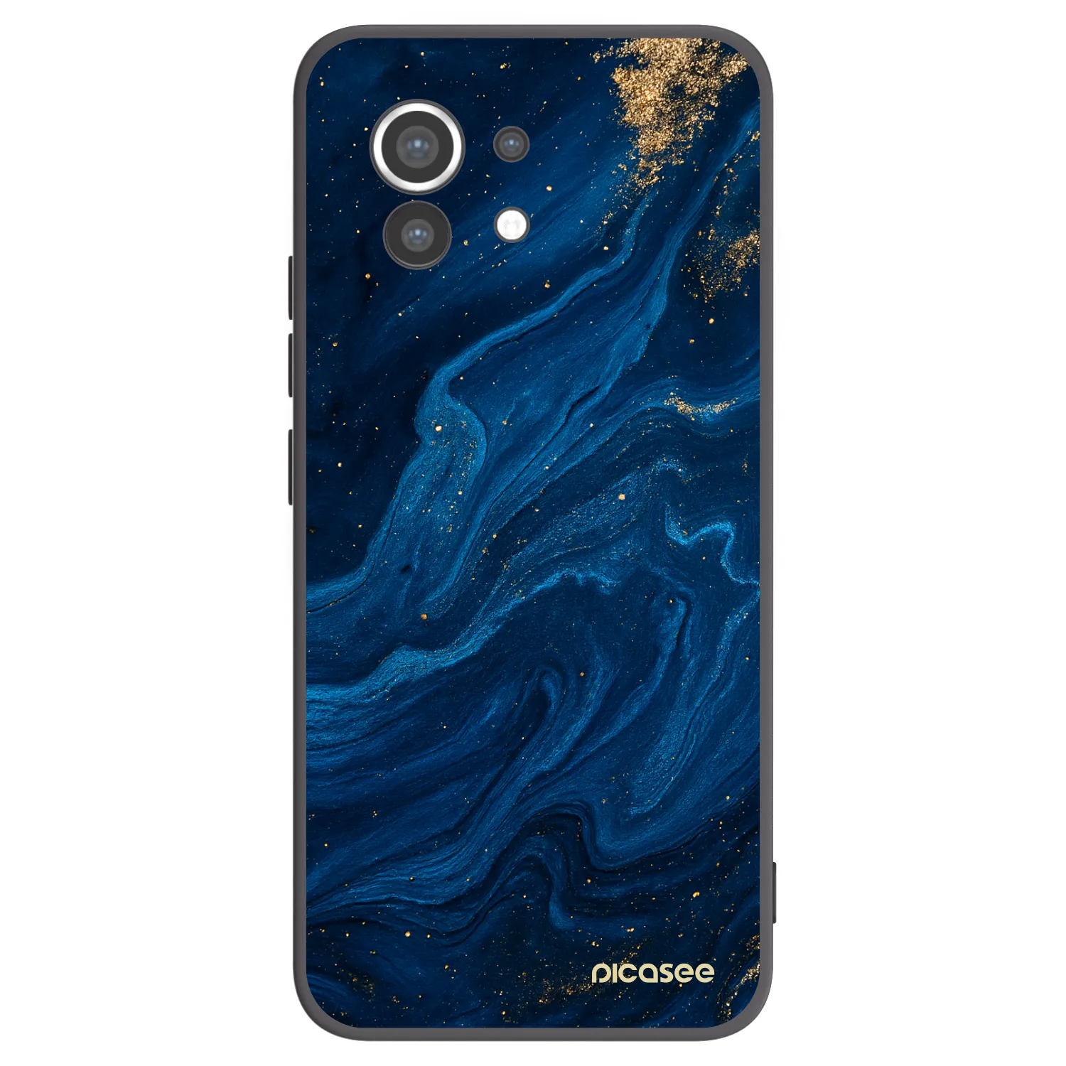 Picasee Xiaomi Mi 11 Hülle - Schwarzes Silikon - Blue