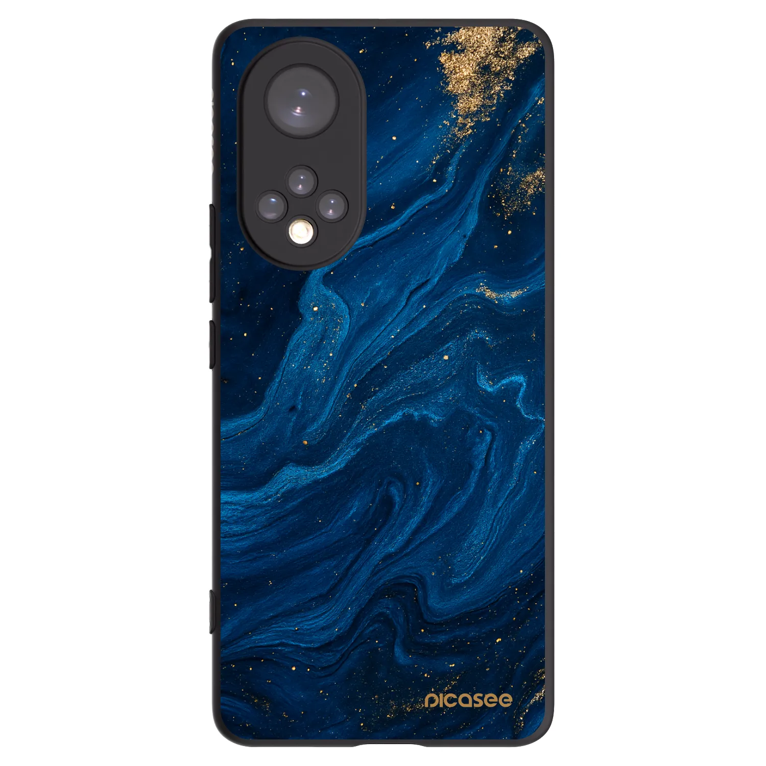 Picasee Huawei Nova 9 Hülle - Schwarzes Silikon - Blue