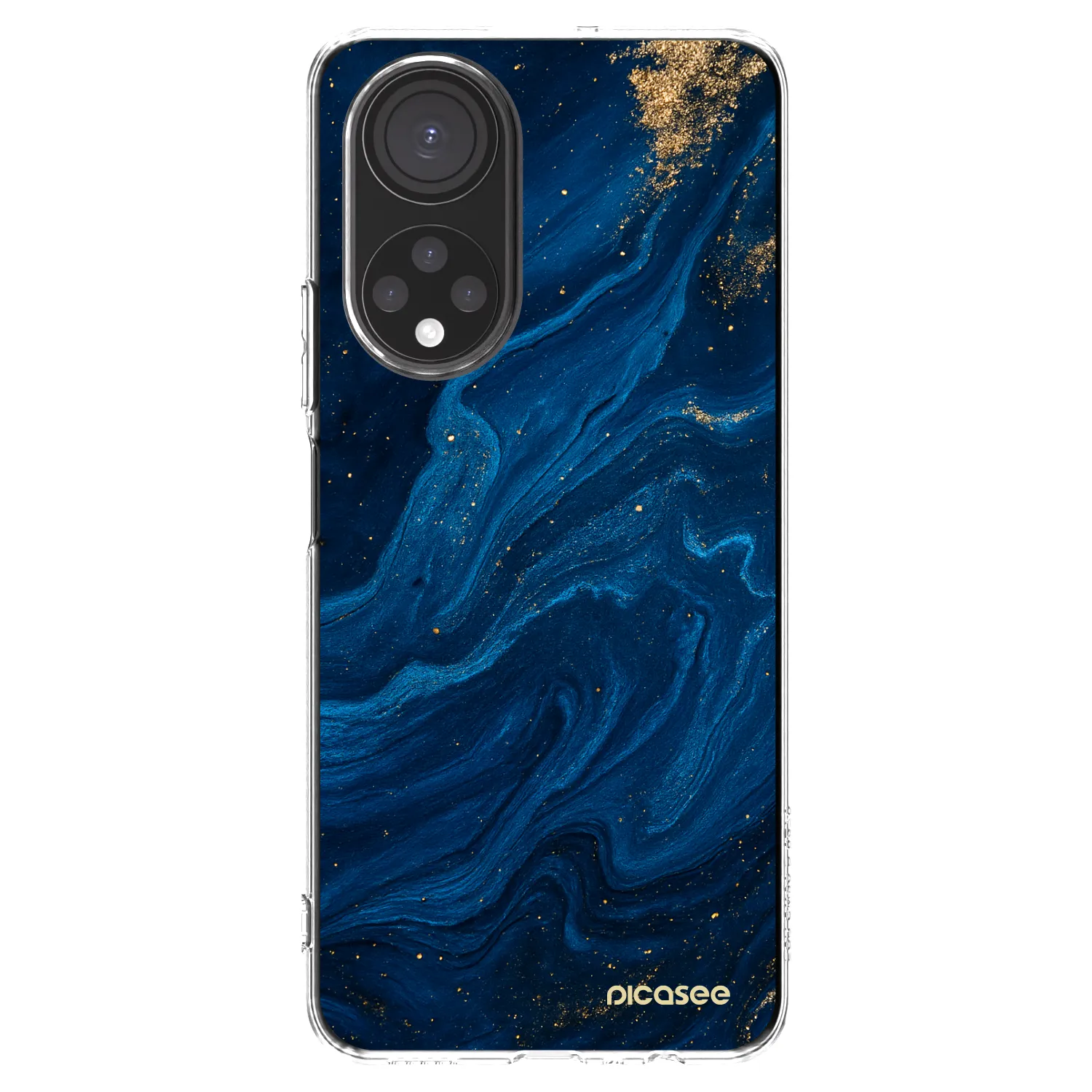 Picasee Honor X7 Hülle - Transparentes Silikon - Blue