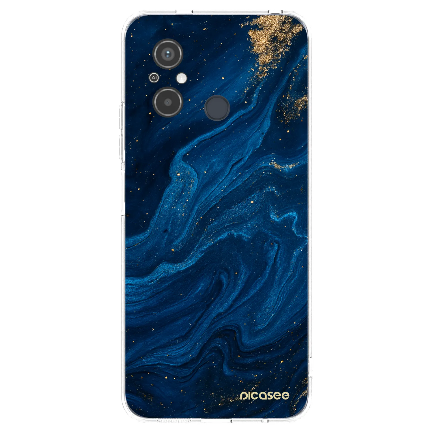 Picasee Xiaomi Redmi 12C Hülle - Transparentes Silikon - Blue