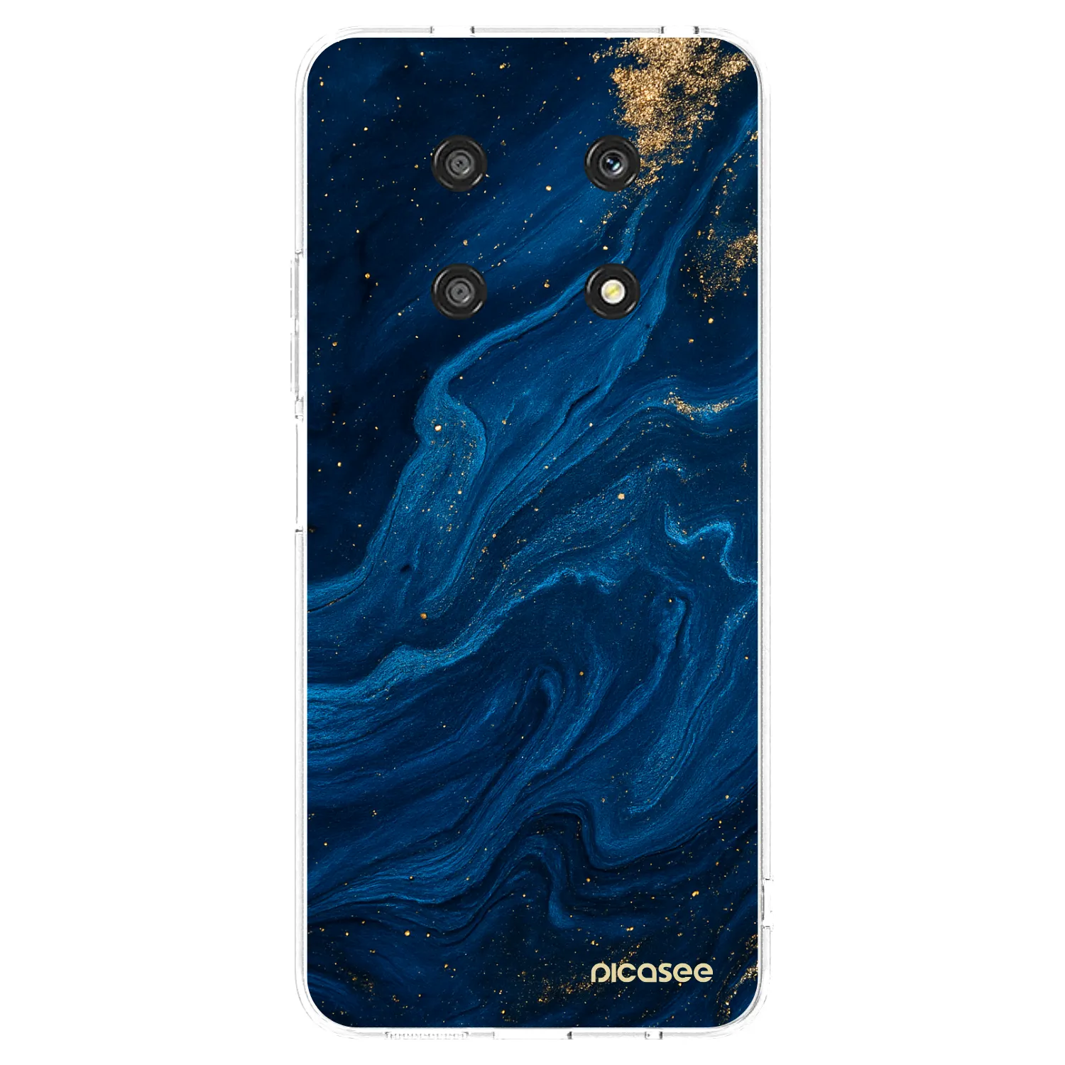 Picasee Honor Magic4 Lite 5G Hülle - Transparentes Silikon - Blue